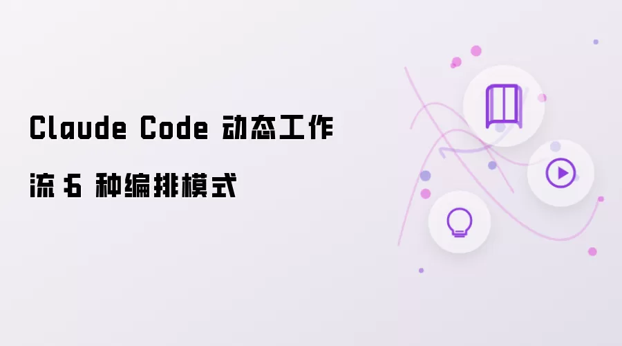 Claude Code 动态工作流：6 种编排模式