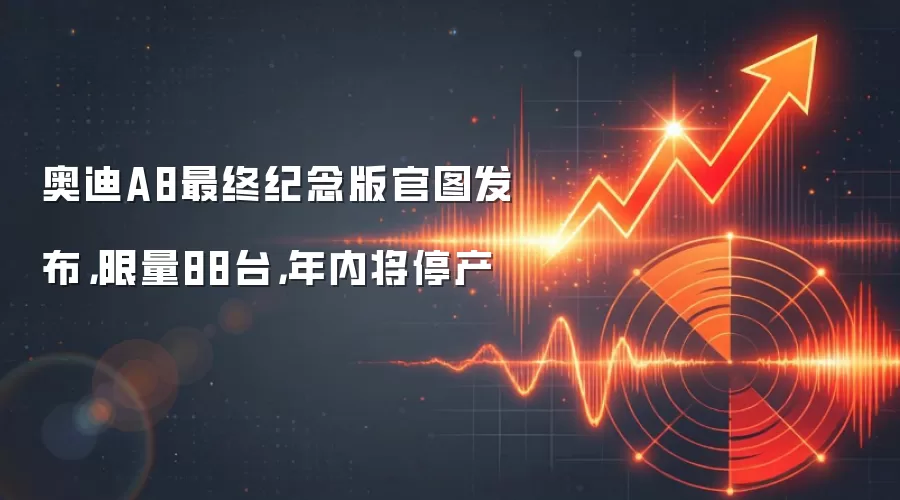 奥迪A8最终纪念版官图发布,限量88台,年内将停产