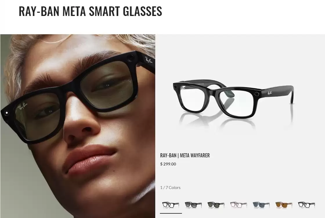 Meta智能眼镜在欧洲畅销,AI 功能未上线销量却超越传统Ray-Ban
