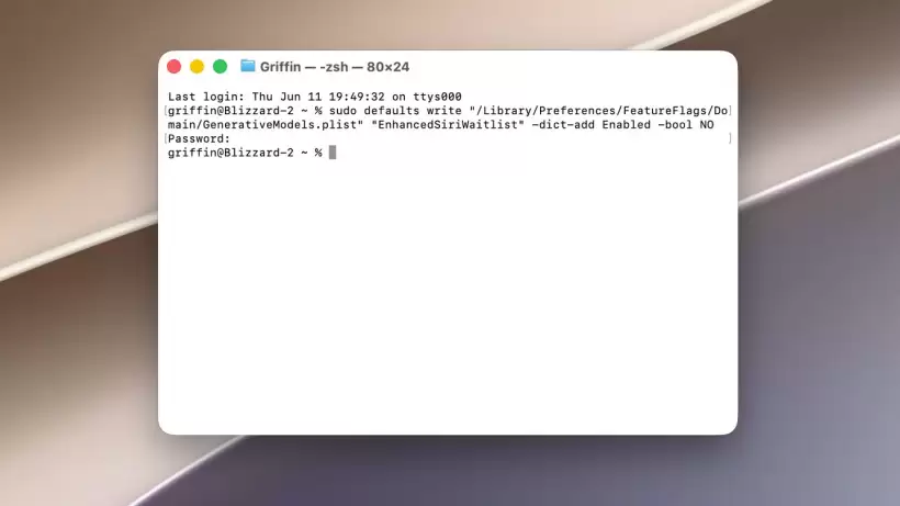 苹果堵后门! 苹果macOS 27 Beta2已封堵跳过Siri AI候补名单终端命令