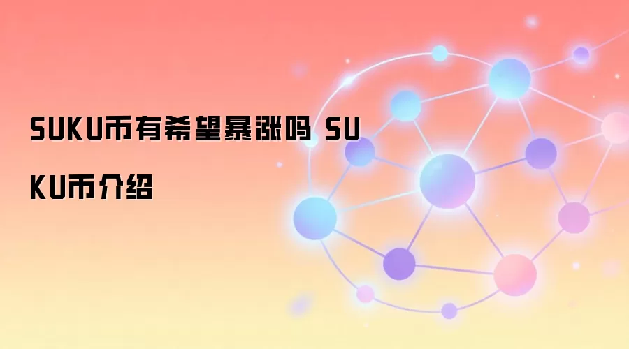 SUKU币有希望暴涨吗 SUKU币介绍