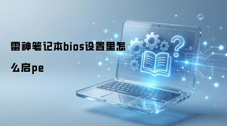 雷神笔记本bios设置里怎么启pe