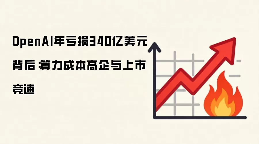 OpenAI年亏损340亿美元背后:算力成本高企与上市竞速