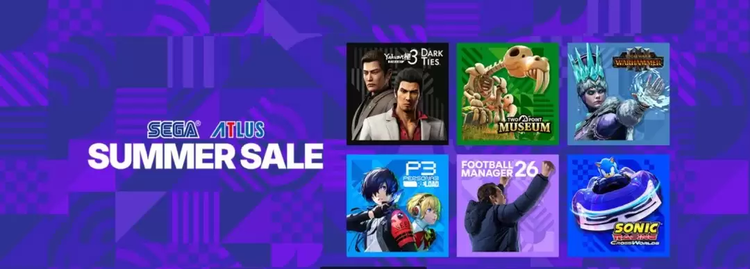世嘉ATLUS开启Steam2026夏季特卖 最高折扣85%！
