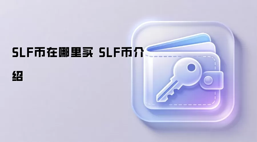 SLF币在哪里买 SLF币介绍