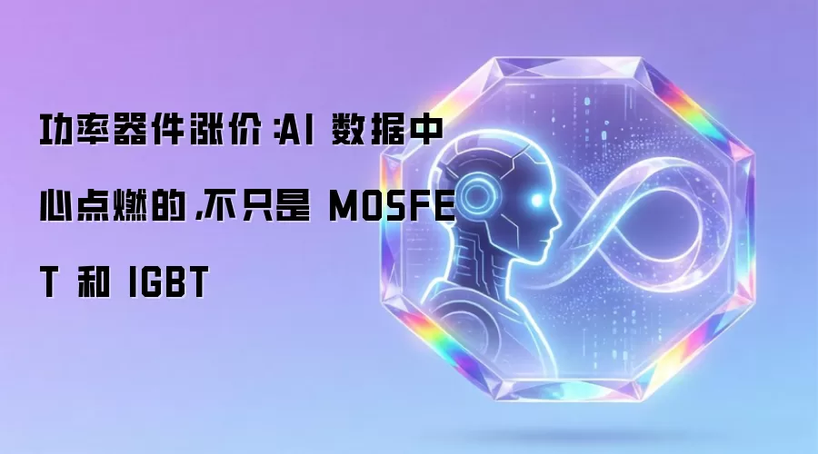 功率器件涨价：AI 数据中心点燃的，不只是 MOSFET 和 IGBT