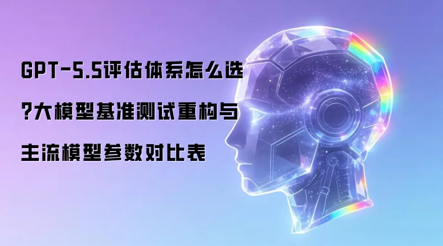 GPT-5.5评估体系怎么选?大模型基准测试重构与主流模型参数对比表