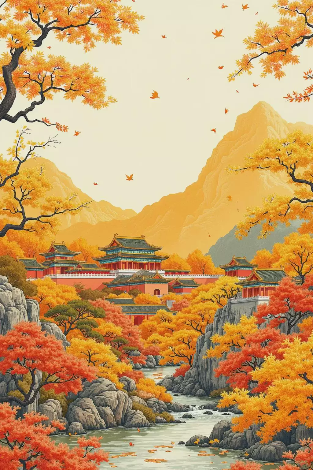 AI绘画一键生成国风插画，推荐一款基于Flux训练的国风插画的lora模型