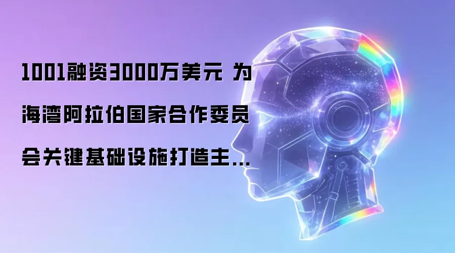1001融资3000万美元 为海湾阿拉伯国家合作委员会关键基础设施打造主权人工智能