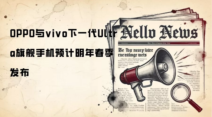OPPO与vivo下一代Ultra旗舰手机预计明年春季发布