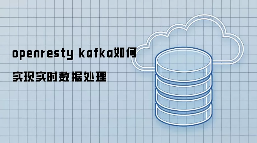 openresty kafka如何实现实时数据处理