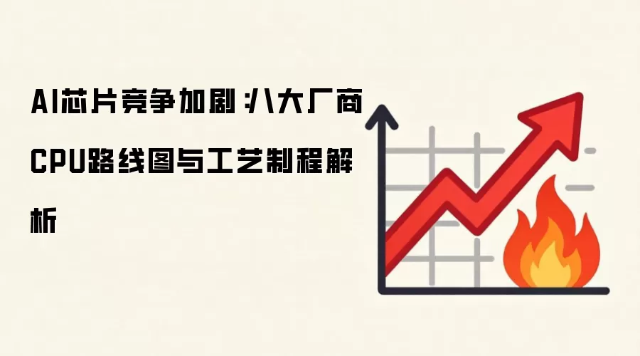AI芯片竞争加剧:八大厂商CPU路线图与工艺制程解析
