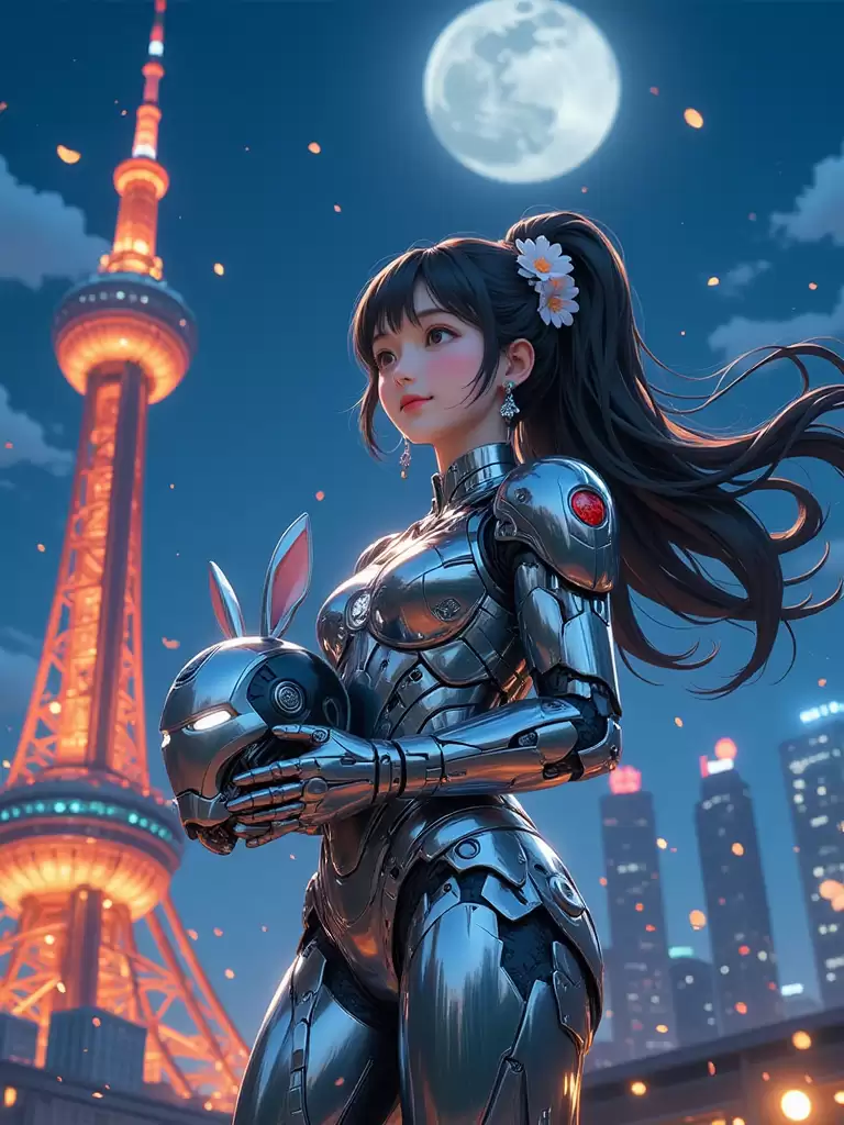 AI世界里的漫画中国风,AI国风动漫一键生成的Liblibai模型推荐