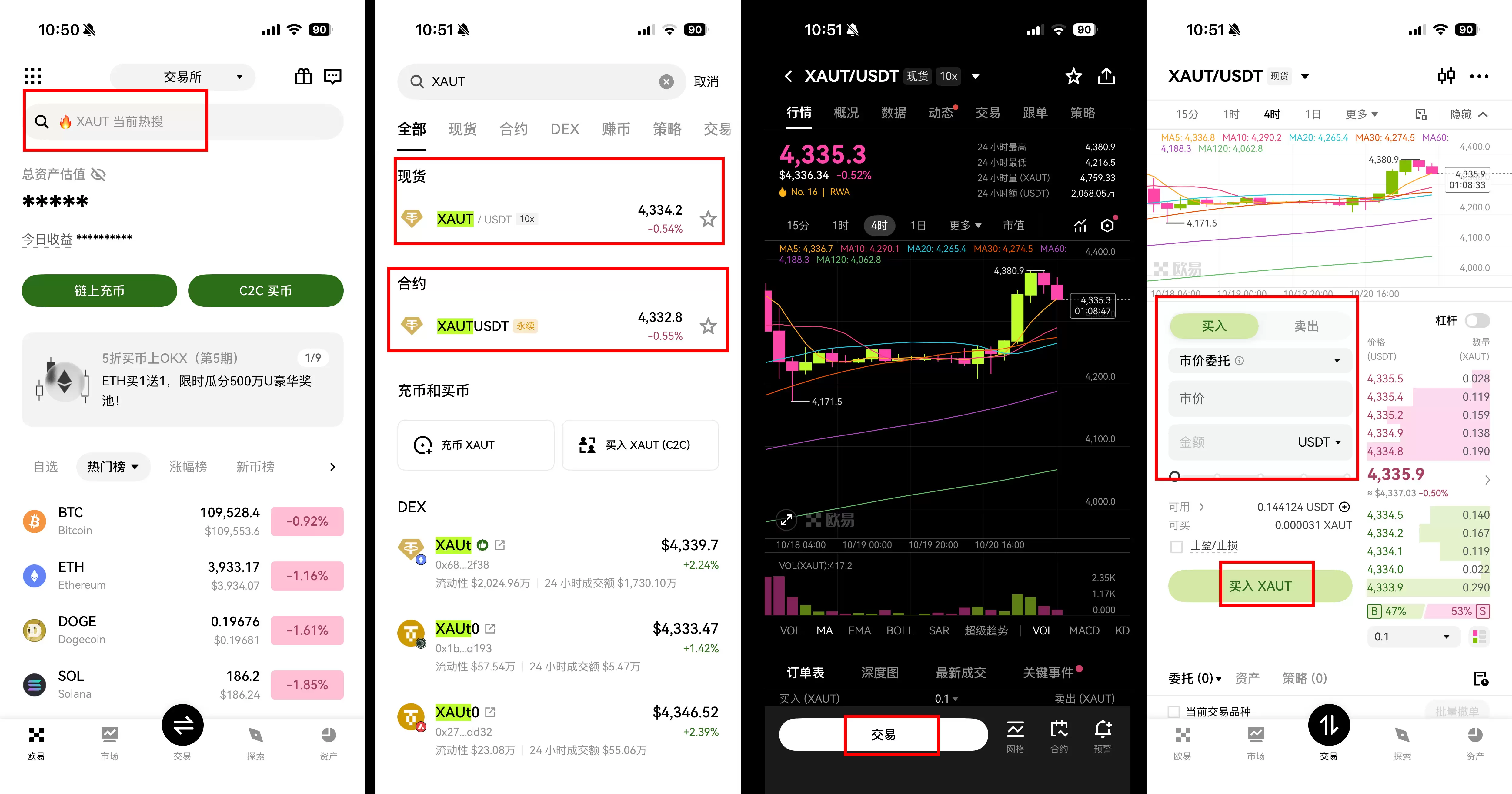 Tether Gold (XAUt)币:它是什么?2026年如何在币安、OKX上交易?