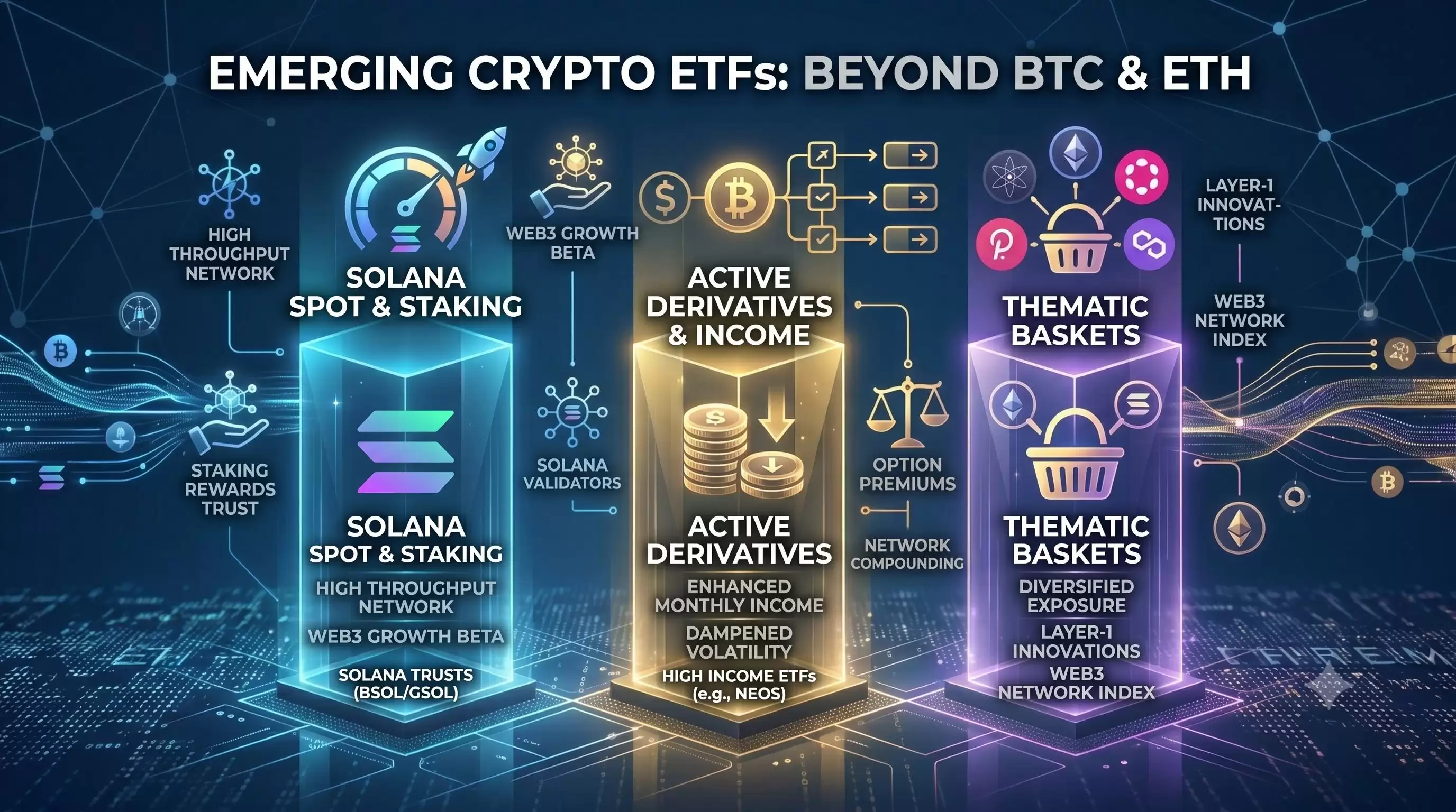 2026年加密货币ETF怎么选？盘点最值得入手的比特币和以太坊ETF