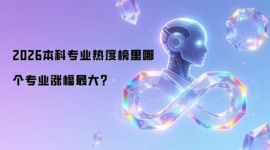 2026本科专业热度榜里哪个专业涨幅最大?