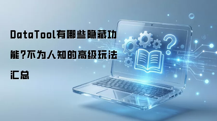 DataTool有哪些隐藏功能?不为人知的高级玩法汇总