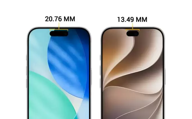 iPhone 18 Pro灵动岛缩小效果AI渲染图