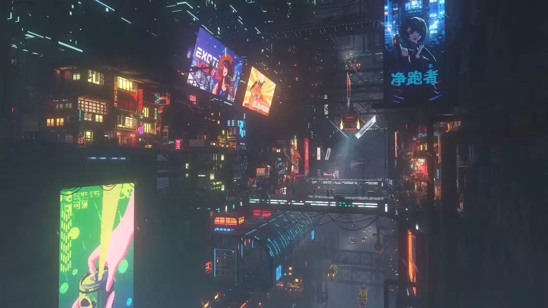 赛博朋克生活模拟游戏《尼瓦利斯之夜》9月29日发售