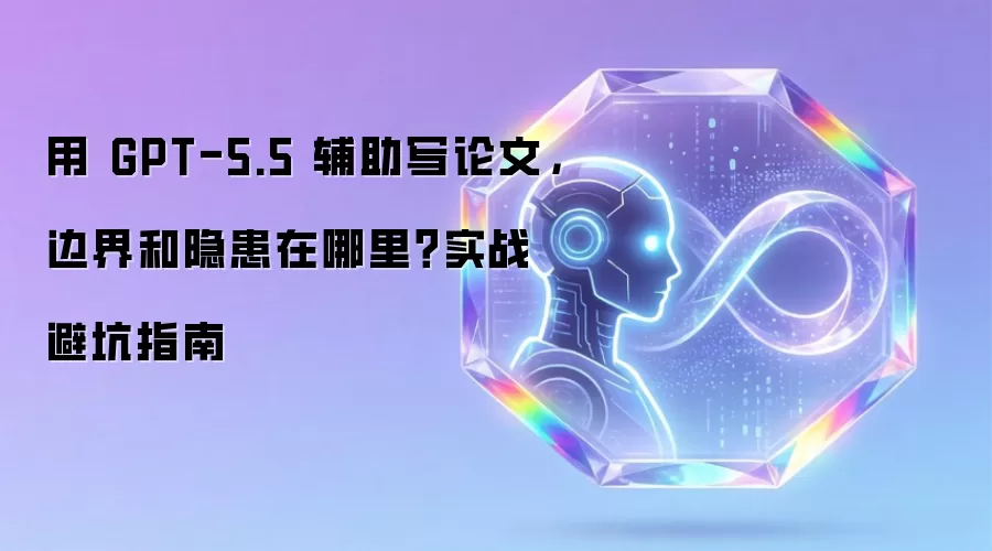 用 GPT-5.5 辅助写论文,边界和隐患在哪里?实战避坑指南