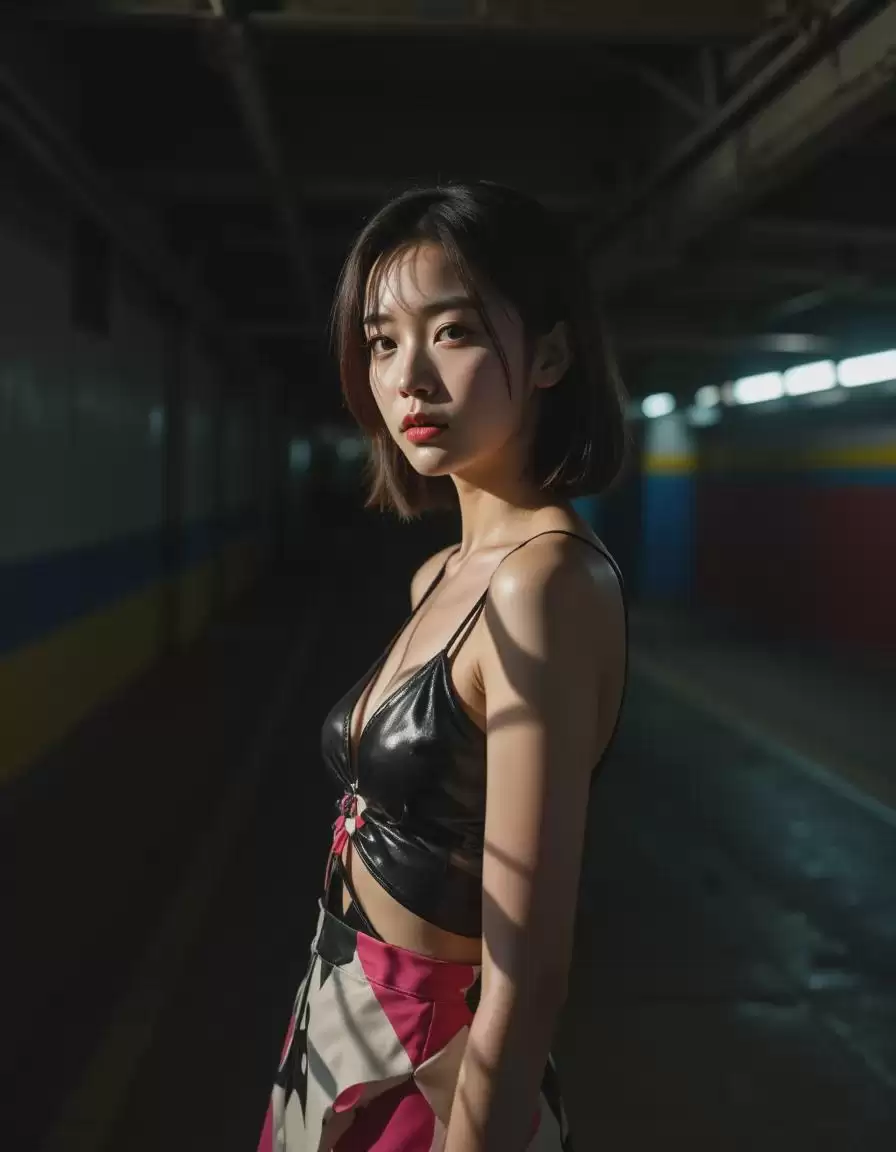 使用AI绘画工具ComfyUI和Flux LORA模型，轻松生成没明显AI脸痕迹倾向东方审美的真人照片