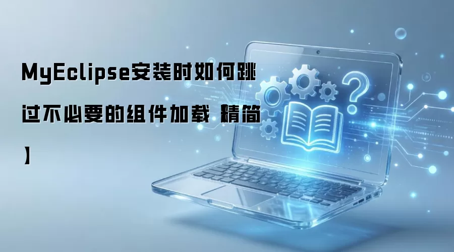 MyEclipse安装时如何跳过不必要的组件加载【精简】