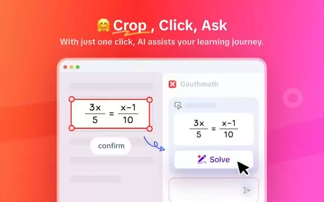 Gauthmath - AI Homework & Study Helper : 你的AI学习助手，像GPT4一样神奇