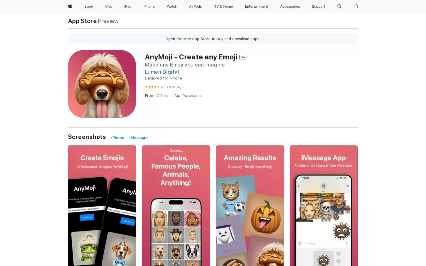 AnyMoji : 创造你能想象的任何表情符号
