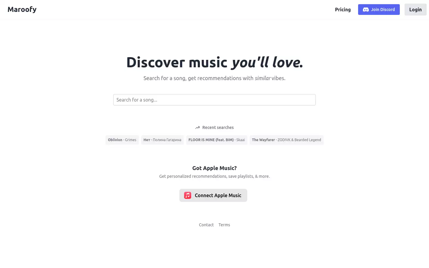 Maroofy : 发现你会喜欢的音乐