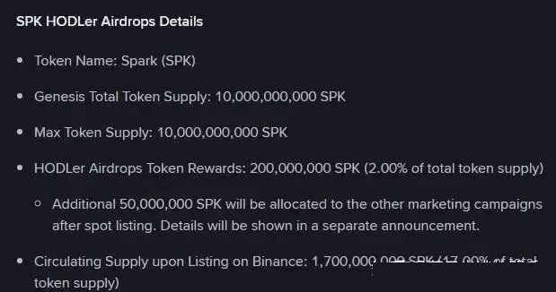 TGE上线!融资6150万美元Spark Protocol(SPK)即将登陆各大平台!