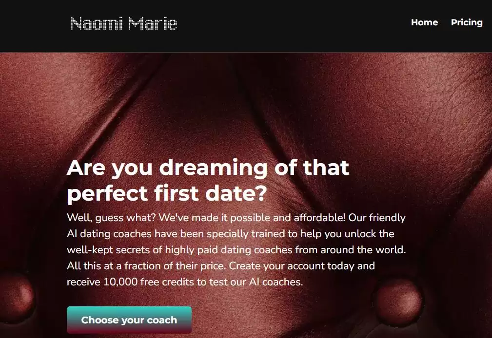 NaomiMarie.ai : AI约会教练帮你解锁约会秘籍