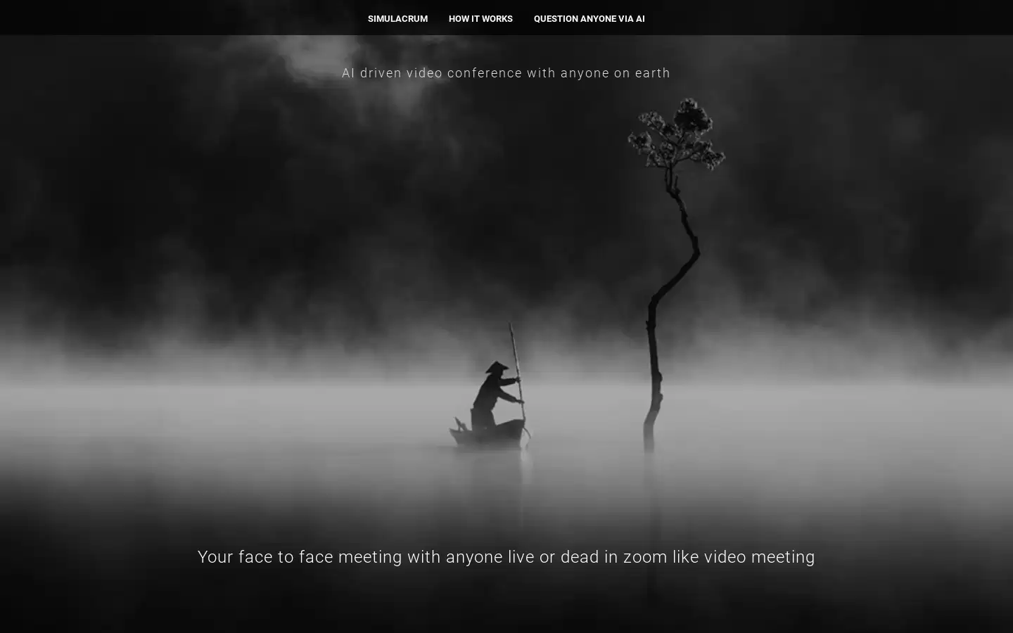 SIMULACRUM : AI驱动的视频会议应用