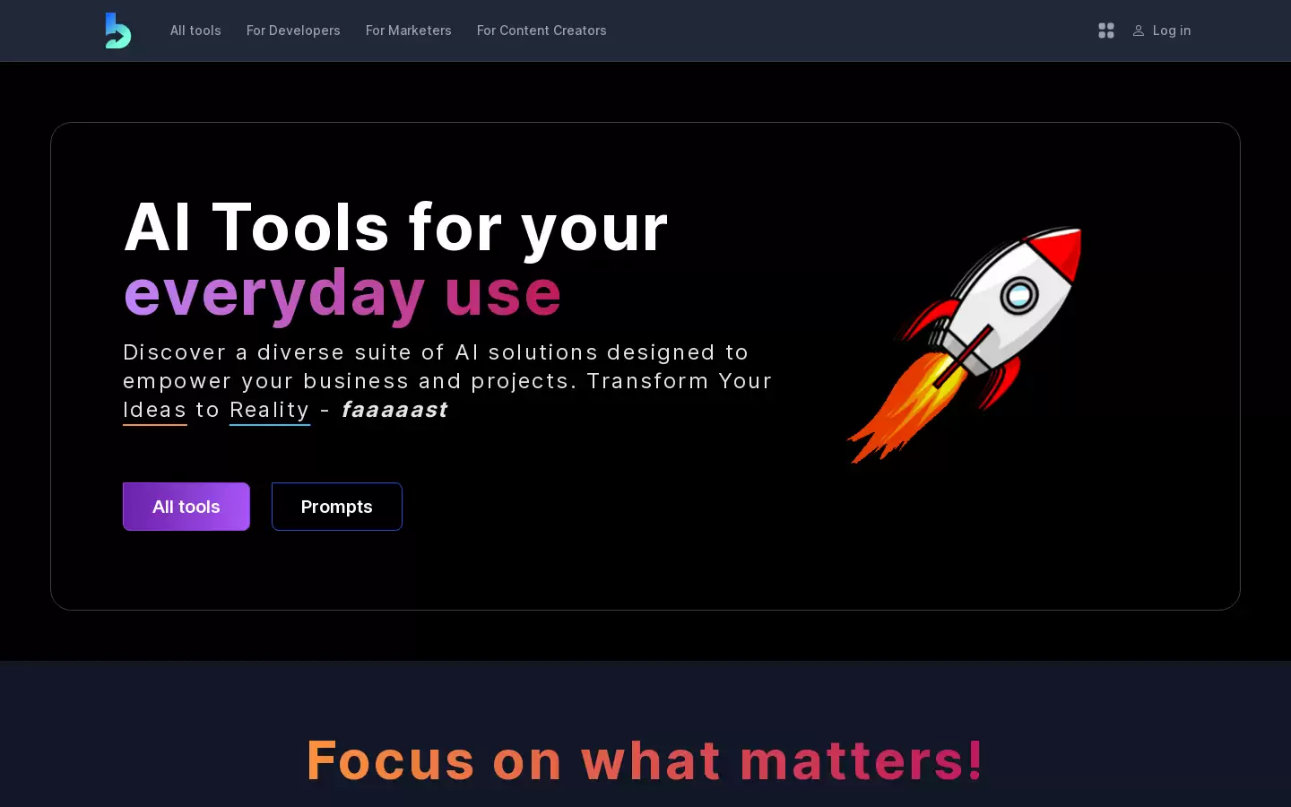AI Tools For Your Everyday Use : AI工具，提高效率，创造更有价值的业务