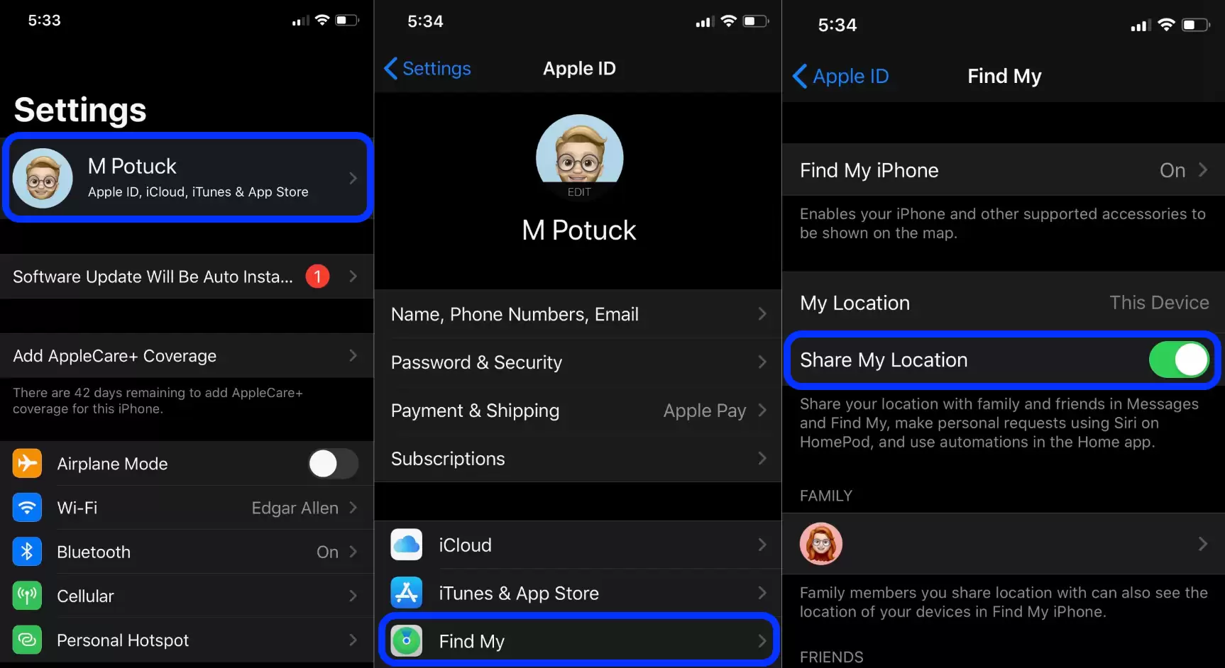如何使用「查找」在 iPhone 和其他设备上共享当前位置? 如何使用「查找」在 iPhone 和其他设备上共享当前位置?