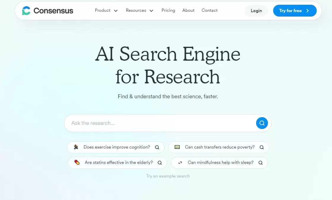 AI学术搜索引擎Consensus融资1150万美元,年收入破150万美元
