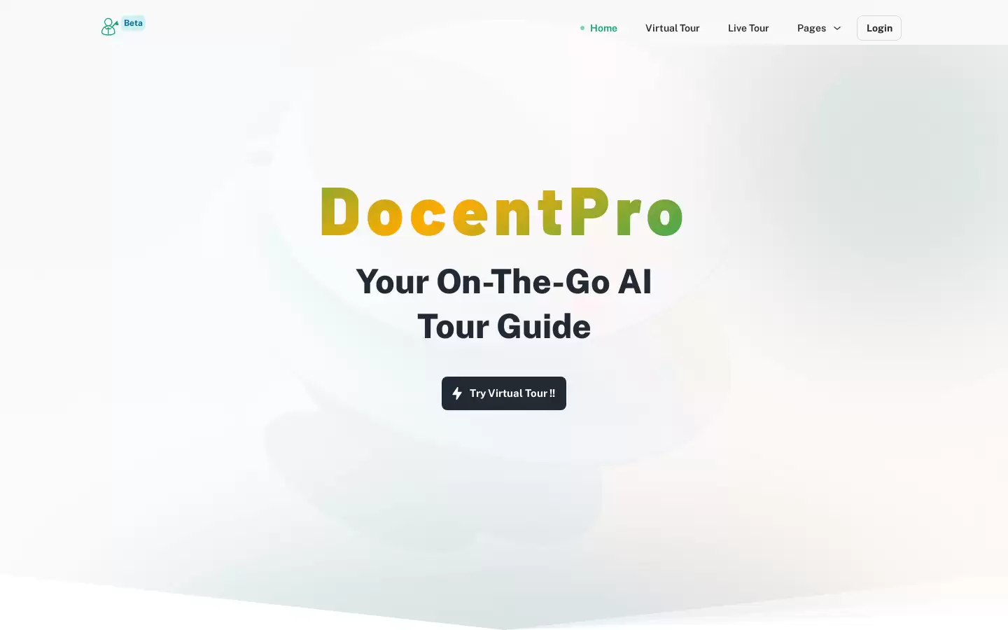DocentPro : 你的随身AI导游