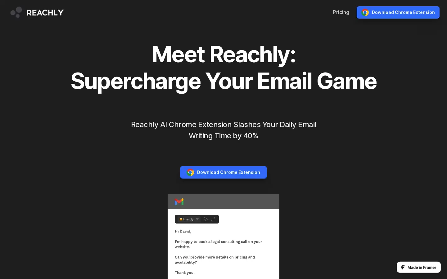 Reachly : 超级智能虚拟助手