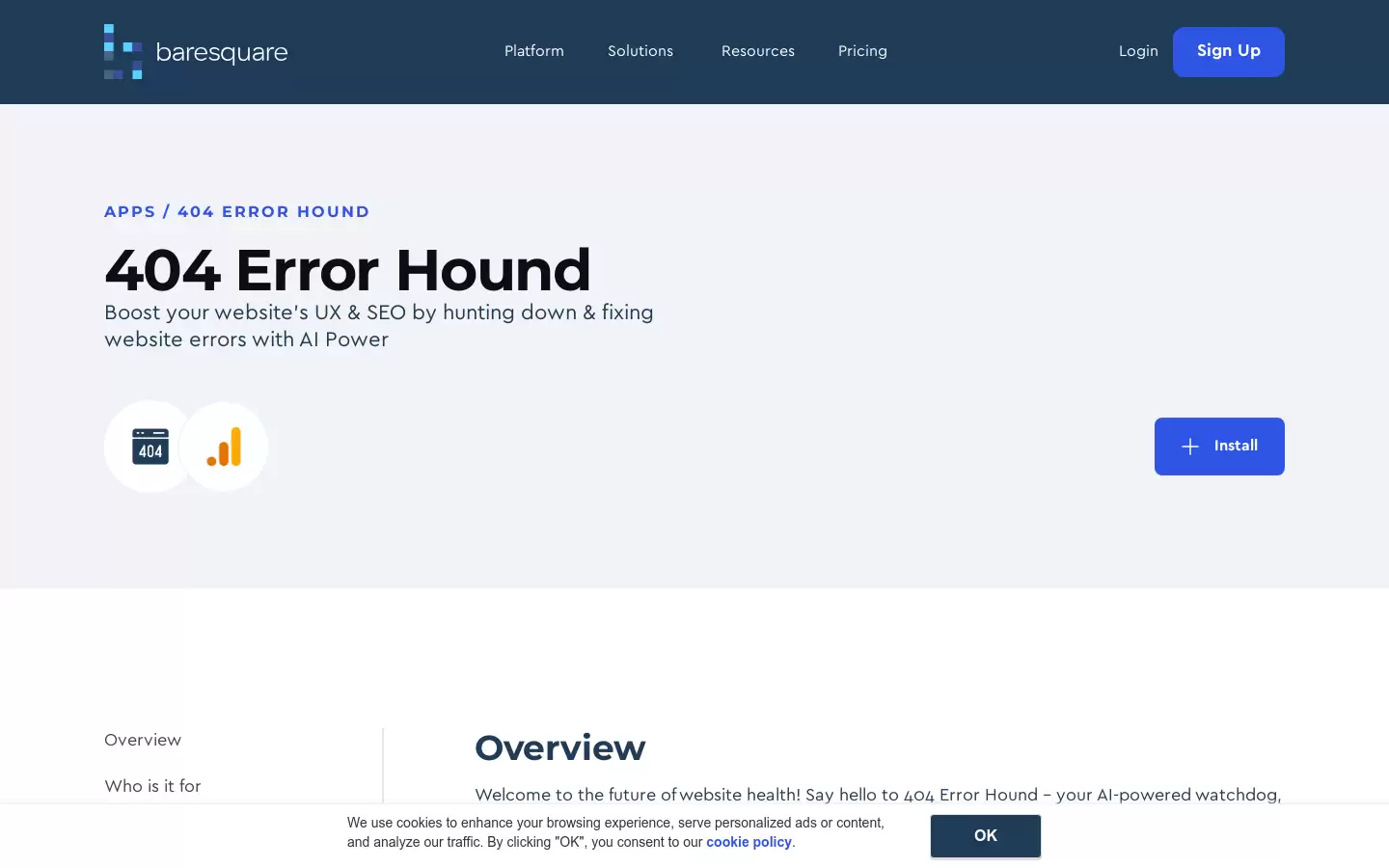 404 Error Hound : AI驱动的网站错误检测与修复工具