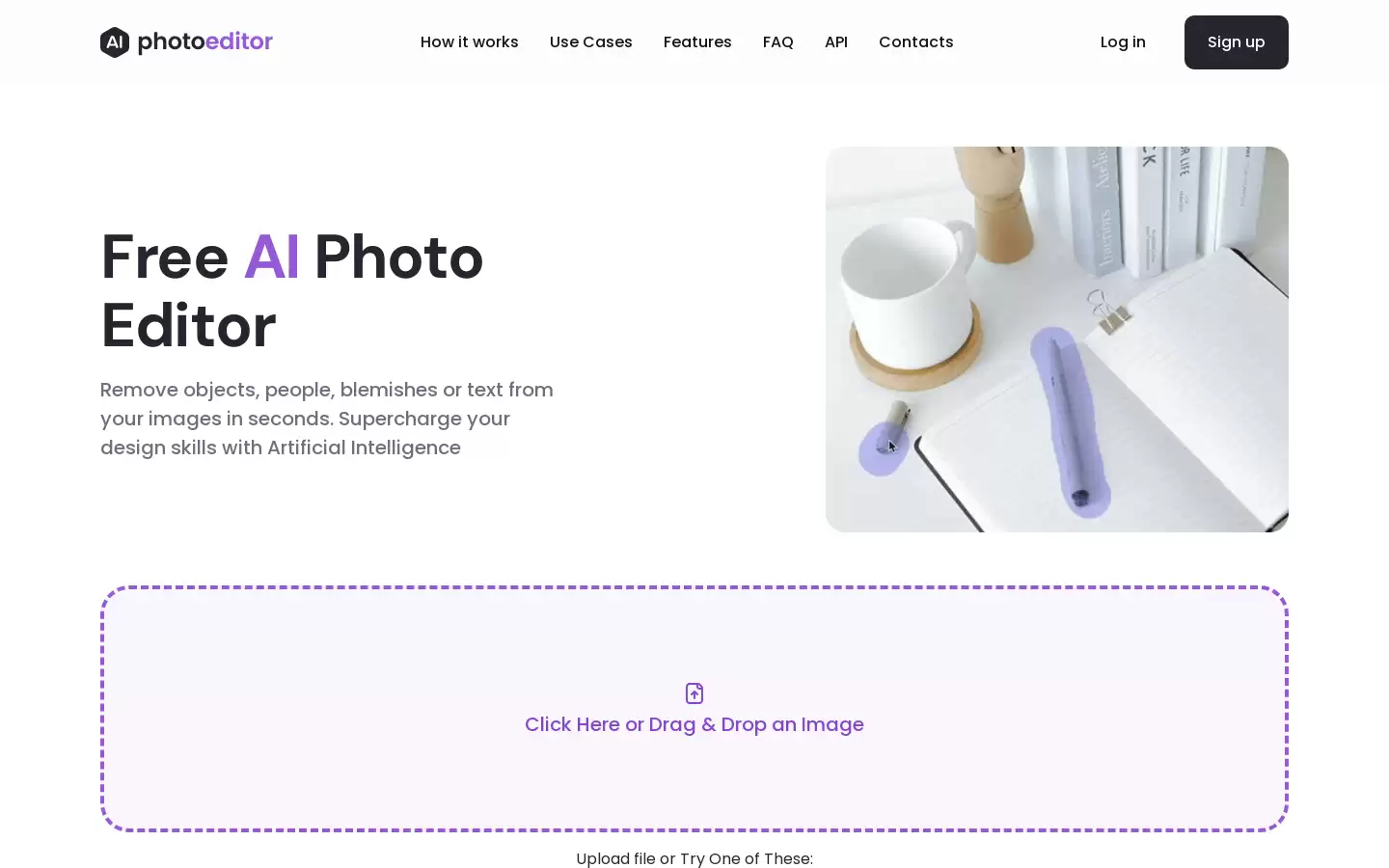 Photo Editor AI : AI照片编辑器-秒删物体、人物、瑕疵和文字，用人工智能提升设计技能
