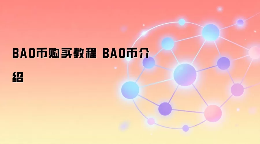 BAO币购买教程 BAO币介绍
