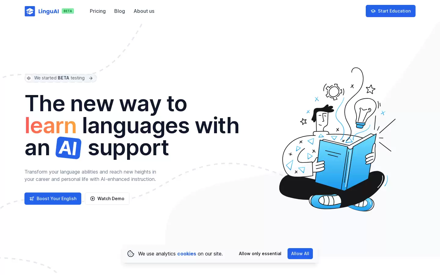 LinguAI : 基于AI的英语学习应用