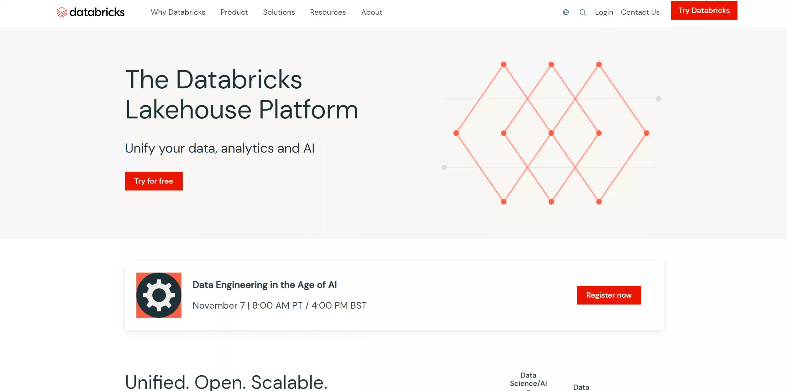 Databricks Lakehouse Platform : 一站式开放的多云平台，适用于数据、分析和人工智能