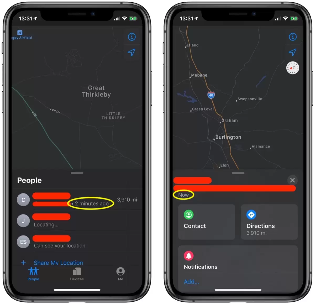 如何在 iPhone 上手动刷新「查找」应用中设备的最新位置? 如何在 iPhone 上手动刷新「查找」应用中设备的最新位置?