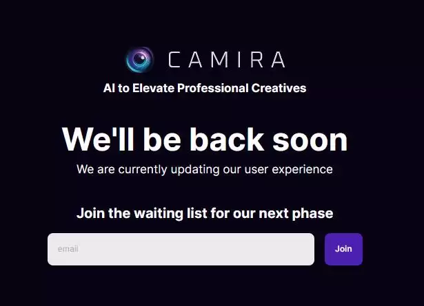 CAMIRA AI : 创意专业人士的网页构建工具