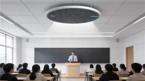 思必驰发布教育款吸顶麦MC04,以AI无感扩声推动常态化教室升级