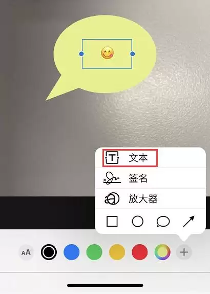 如何使用 iPhone “标记”功能为照片添加文字？