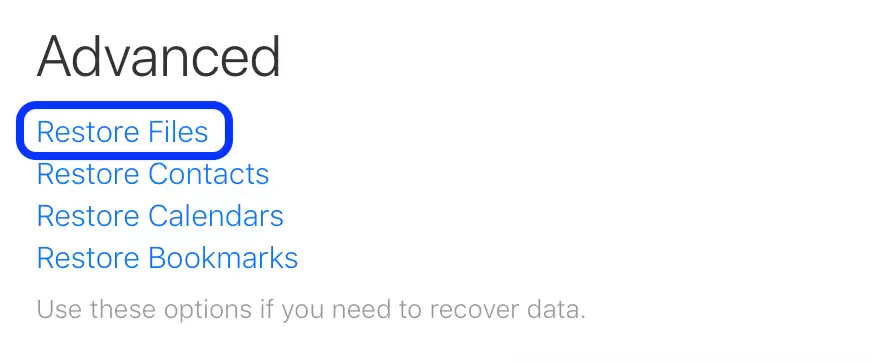 误操作删除 iCloud 文件怎么办?如何恢复丢失的iCloud Drive 文件? 误操作删除 iCloud 文件怎么办?如何恢复丢失的iCloud Drive 文件?