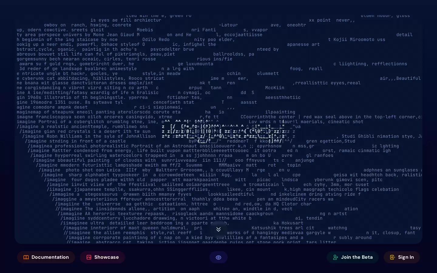 Midjourney网页版 : 开拓思维，扩展人类想象力