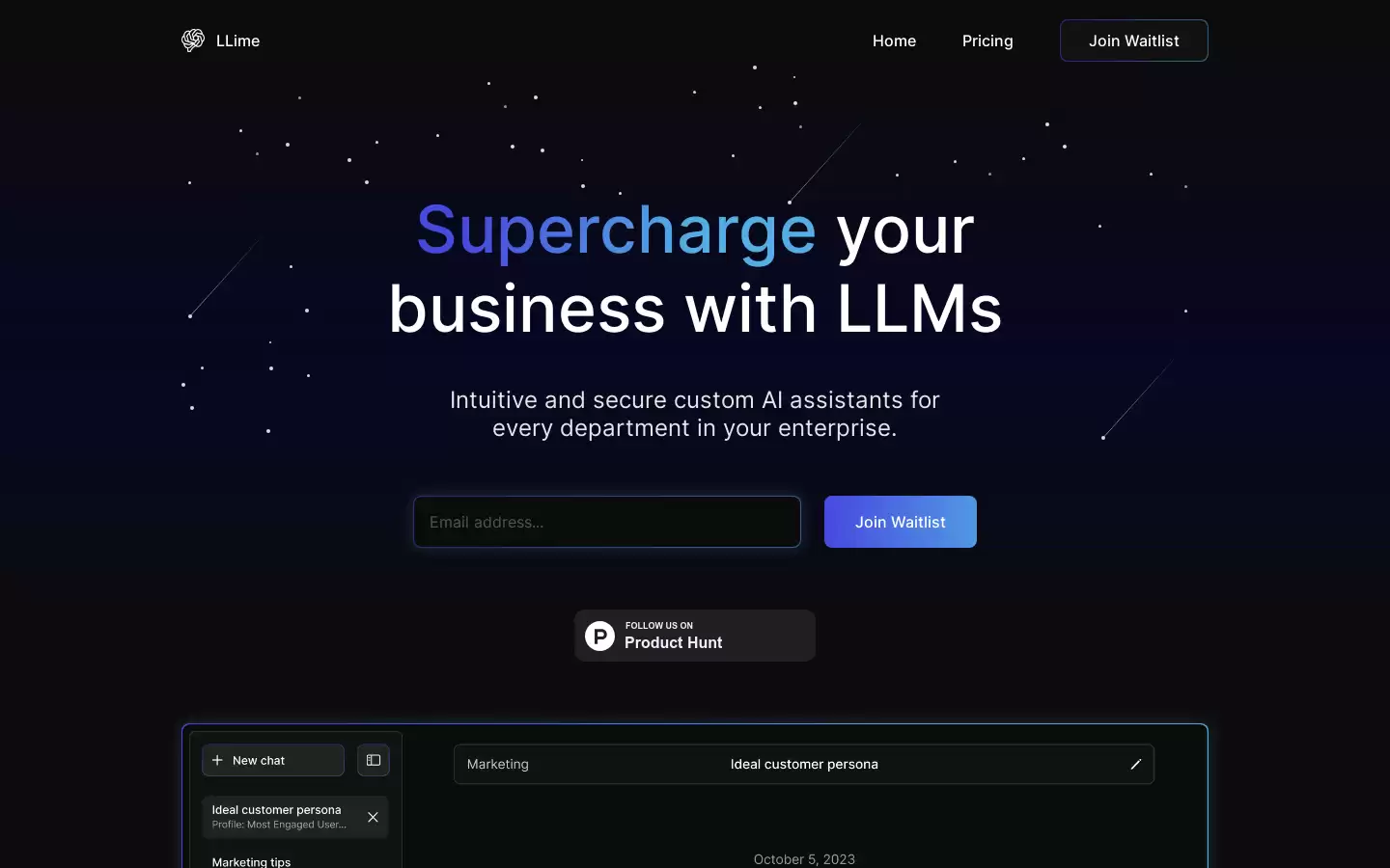 LLime : 基于LLM的企业智能工作助手