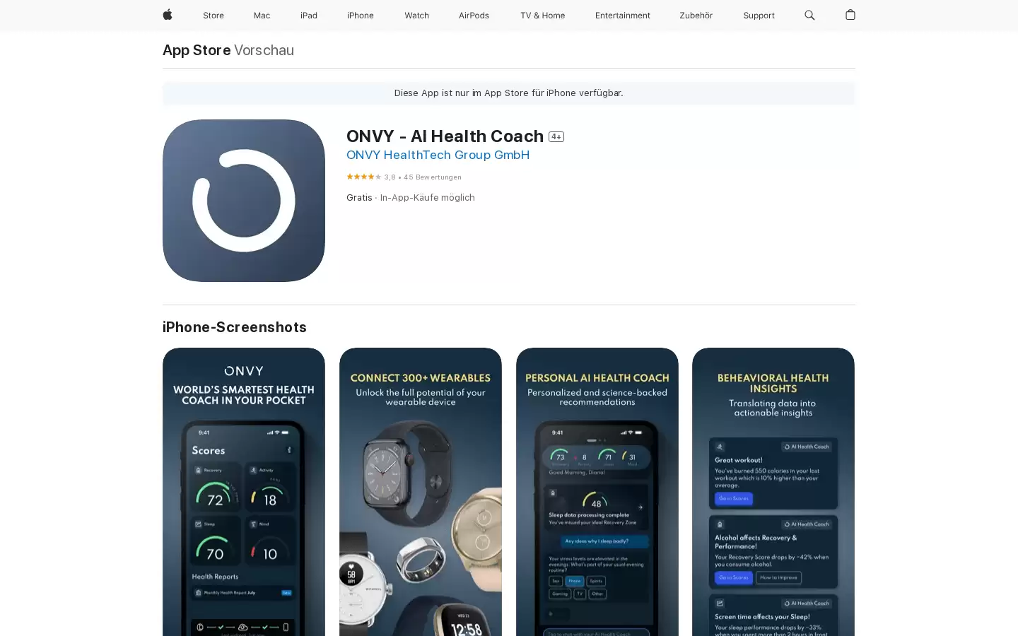 ONVY : 世界上最智能的健康教练，随身携带。连接300多个健身追踪器，改变您的可穿戴设备体验！